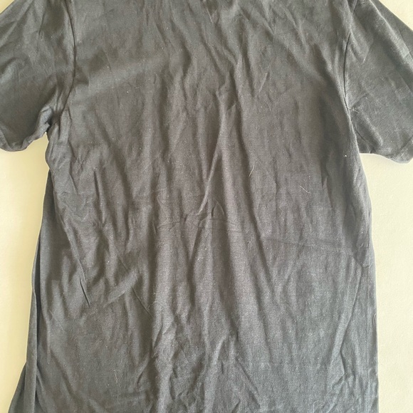 NEW-Gildan Men's Size M Guitar Lake Reflections  Acoustic Guitar Black T-Shirt - Picture 9 of 9